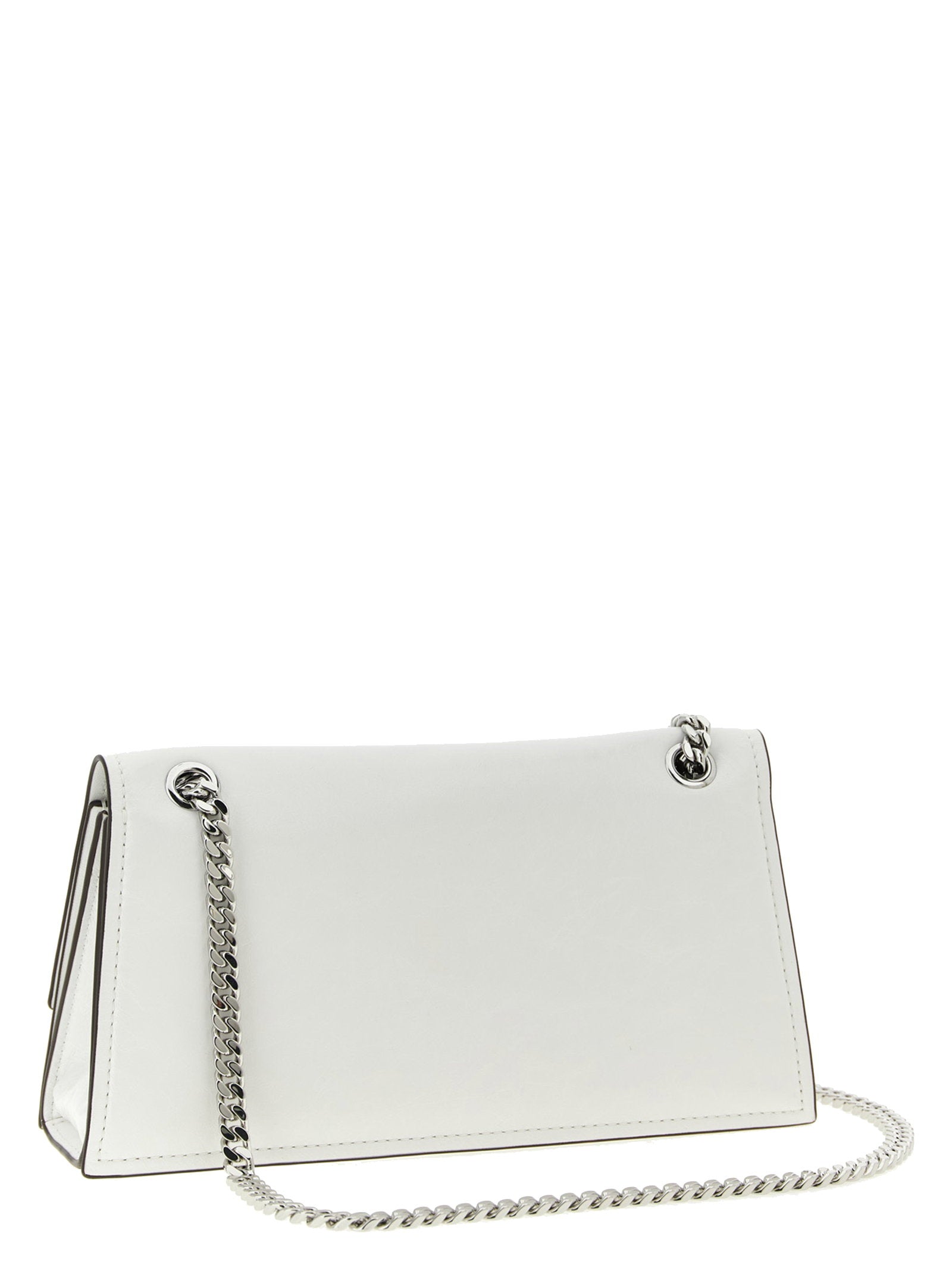 Tory Burch Kira Turnlock Shoulder Bag White