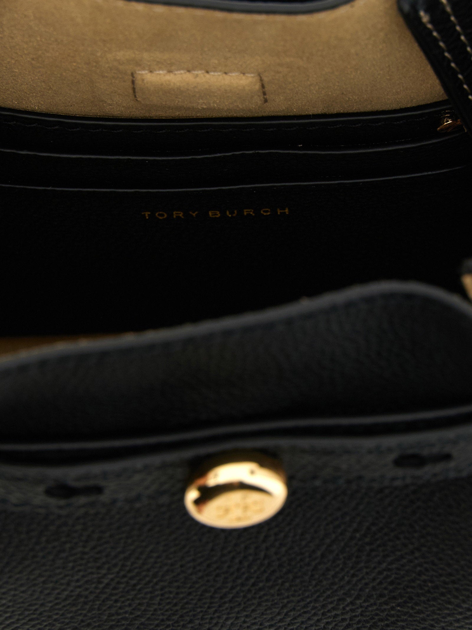 Tory Burch Romy Bucket Bag Black