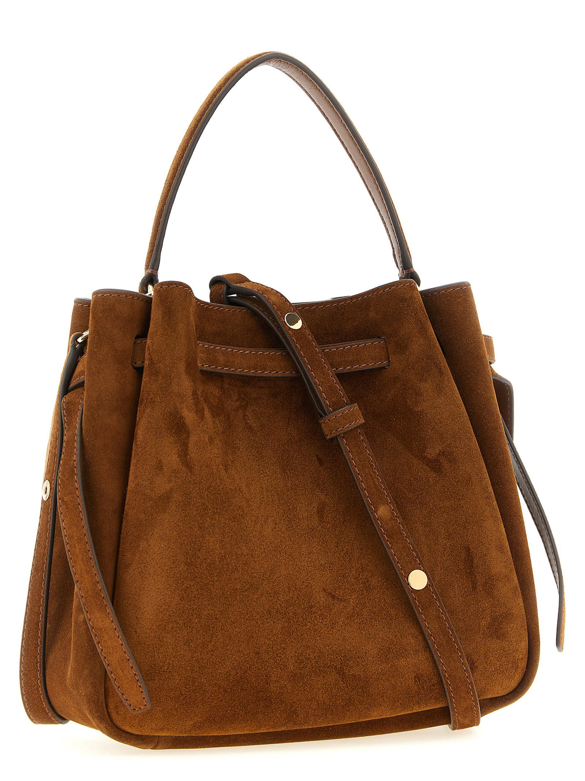 Tory Burch Romy Bucket Bag Brown