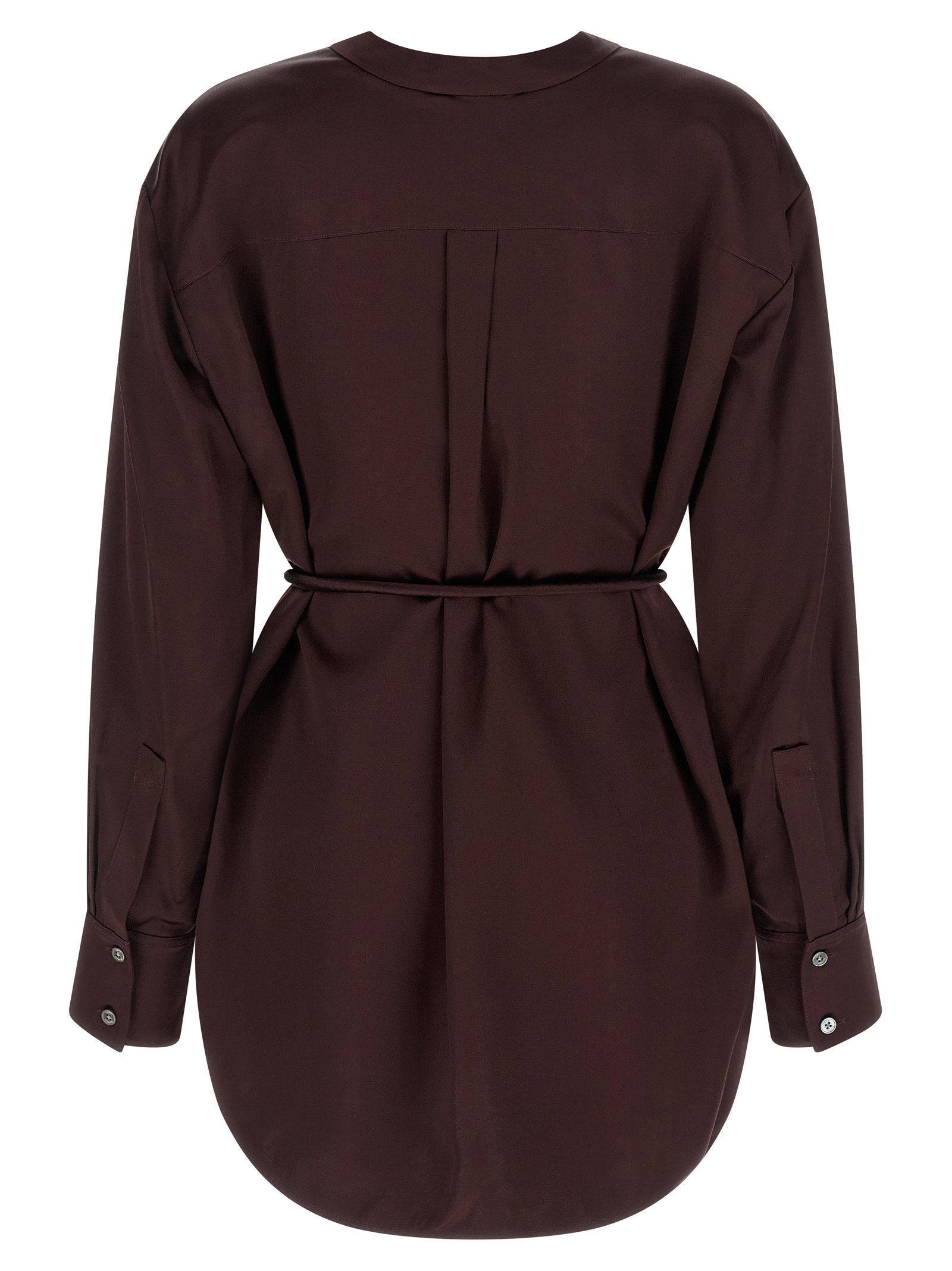 Tory Burch Satin Blouse Bordeaux