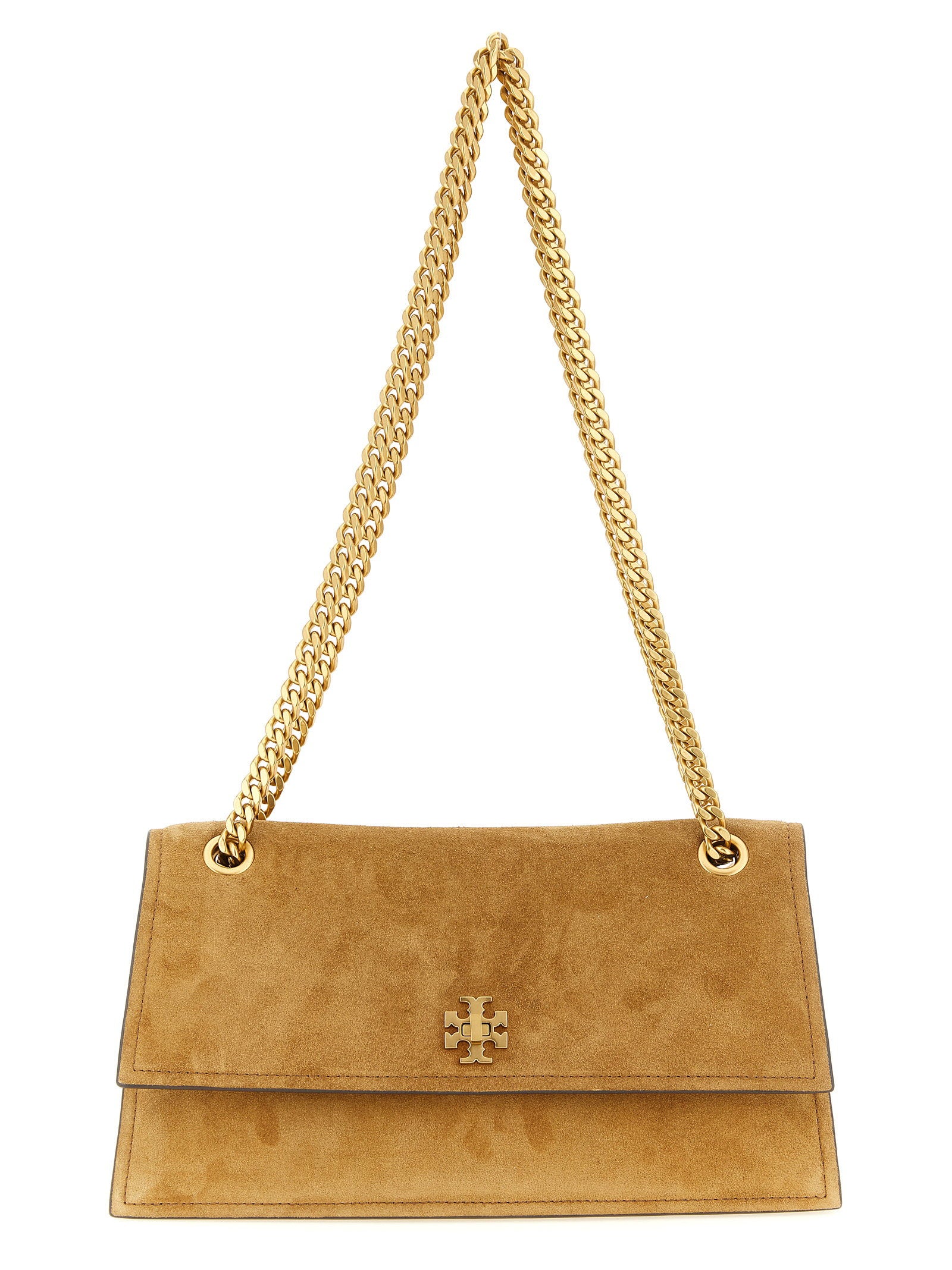 Tory Burch Kira Turnlock Shoulder Bag Brown