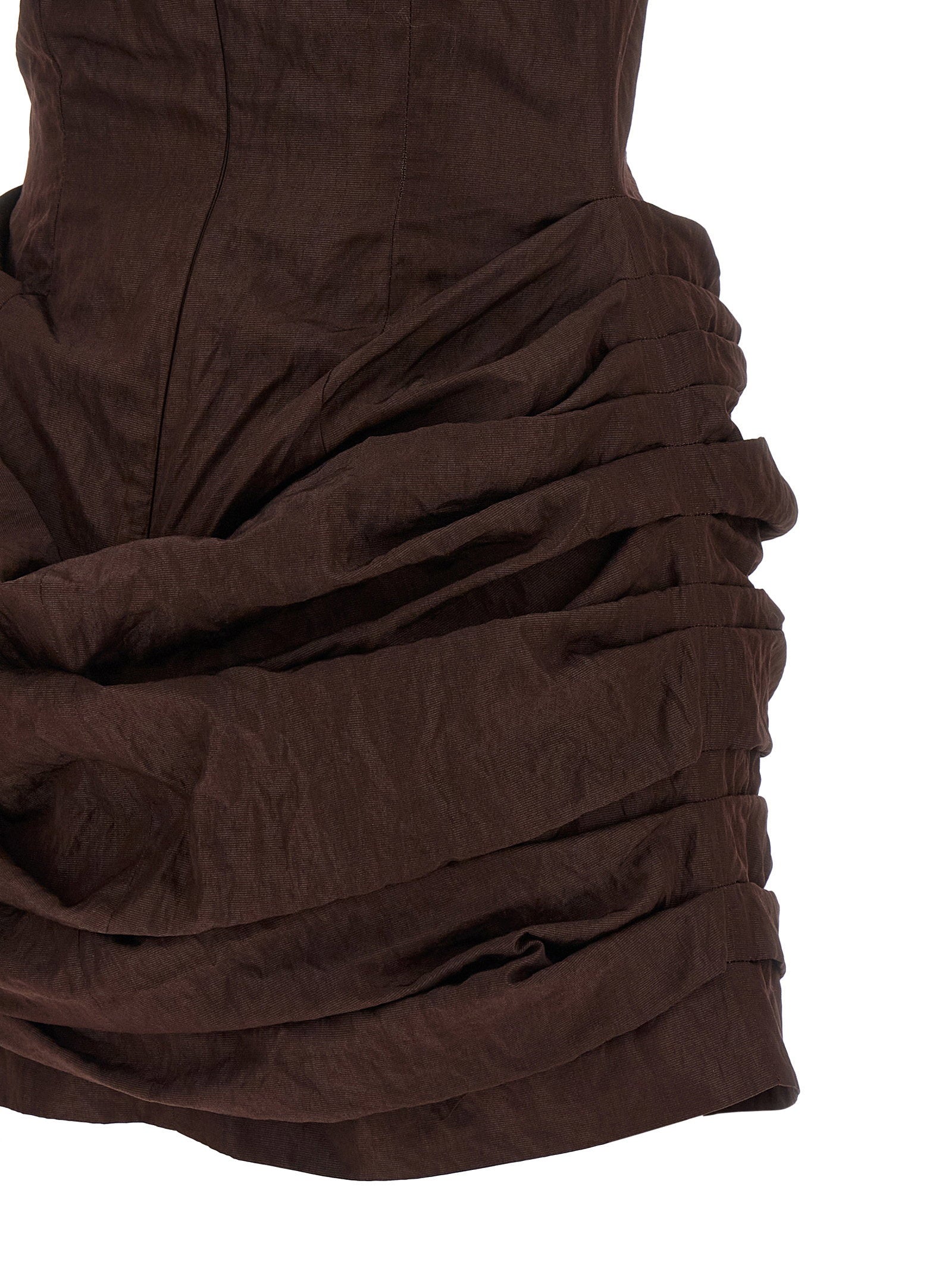 Magda Butrym 48 Dress Brown