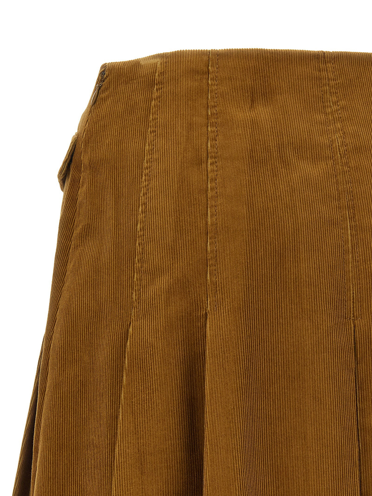 Tory Burch Corduroy Skirt Brown