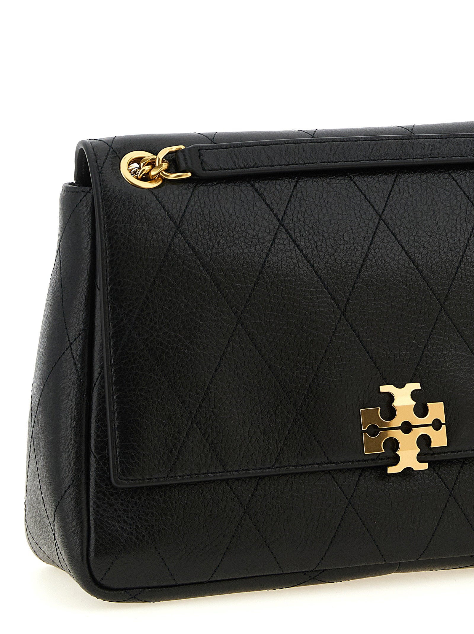 Tory Burch Charlie Shoulder Bag Black