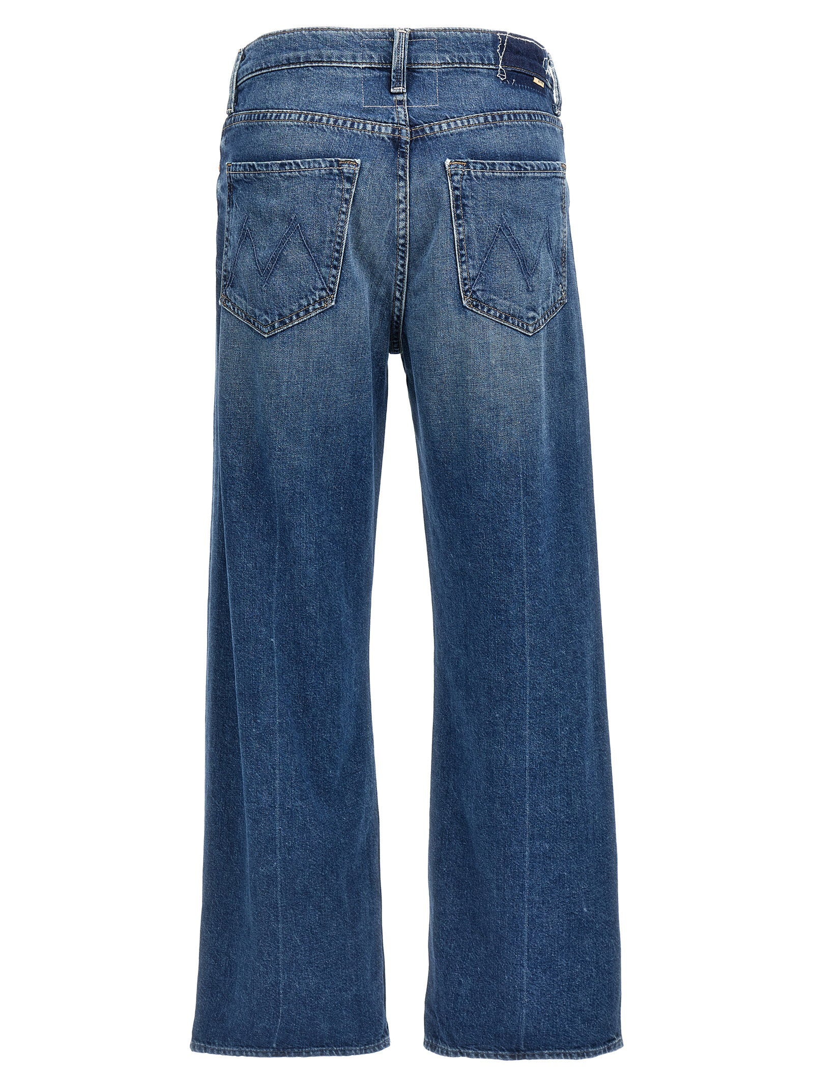 Mother The Dodger Ankle Jeans Blue