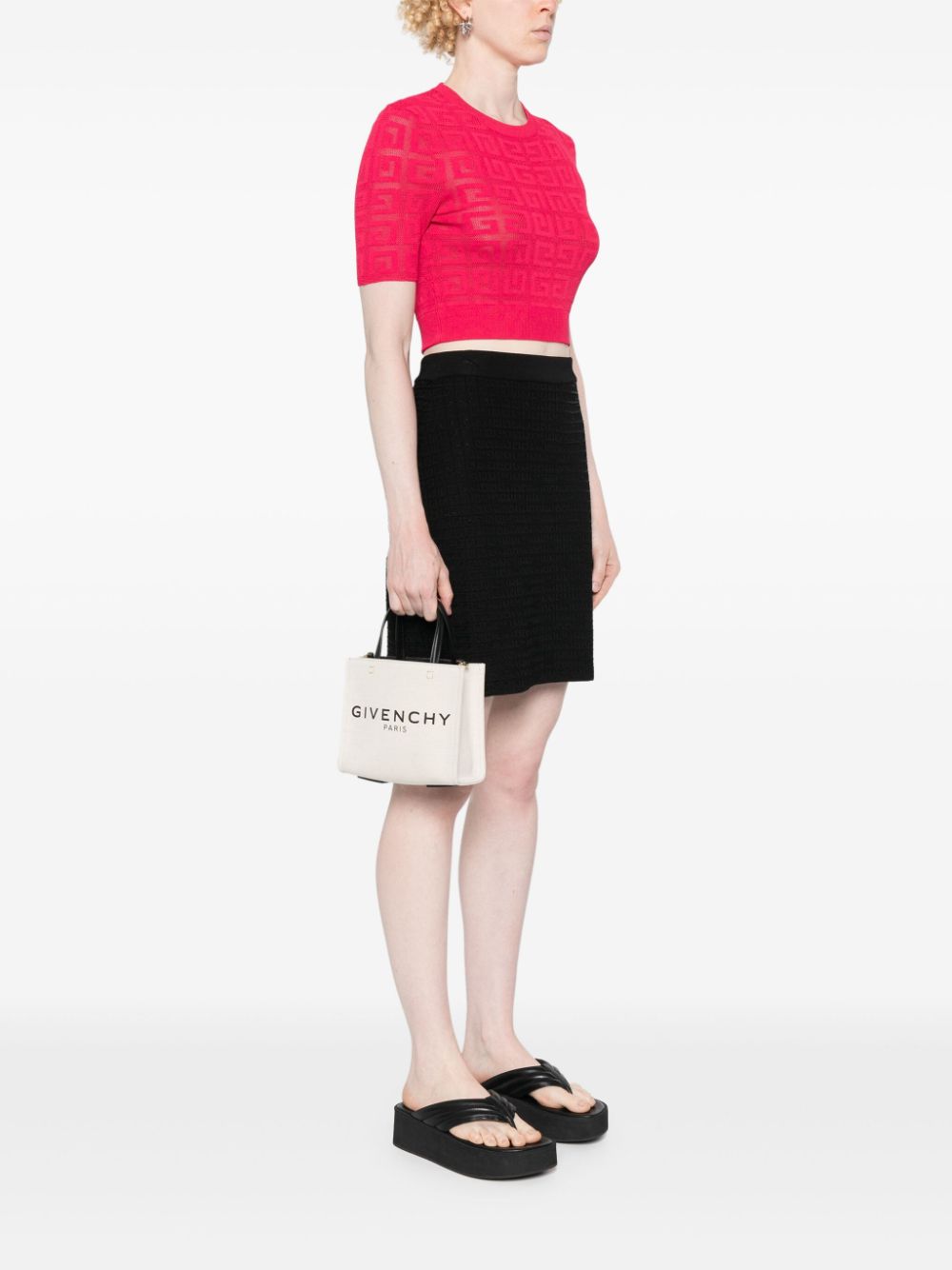 Givenchy Mini G-Tote Bag Beige