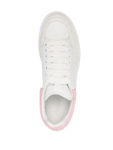 Alexander Mcqueen Oversized Leather Sneakers Pink