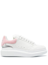 Alexander Mcqueen Oversized Leather Sneakers Pink