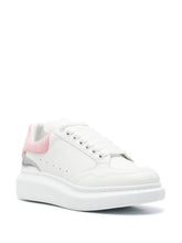 Alexander Mcqueen Oversized Leather Sneakers Pink