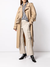 Equipment Striped Silk Shirt with Classic Collar White White