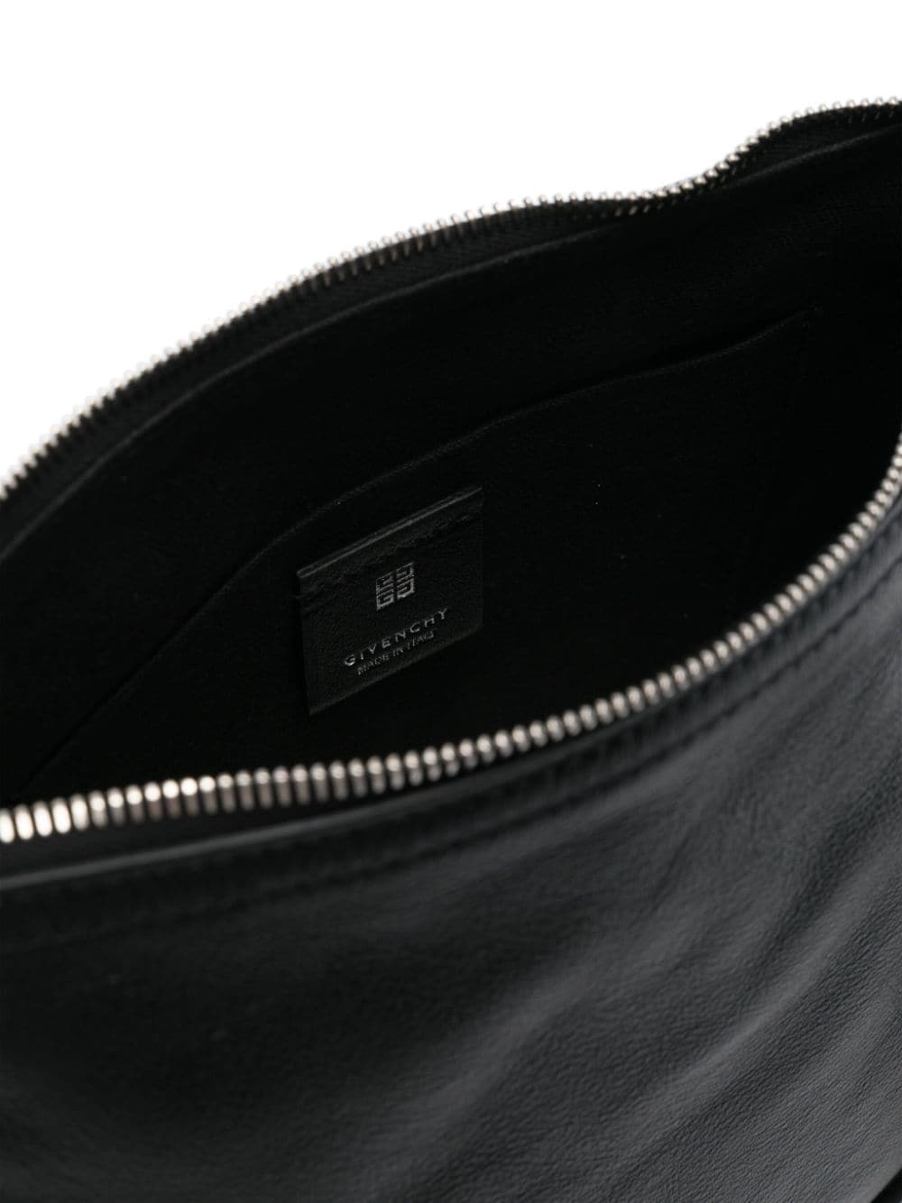 Givenchy Voyou Leather Crossbody Bag Black