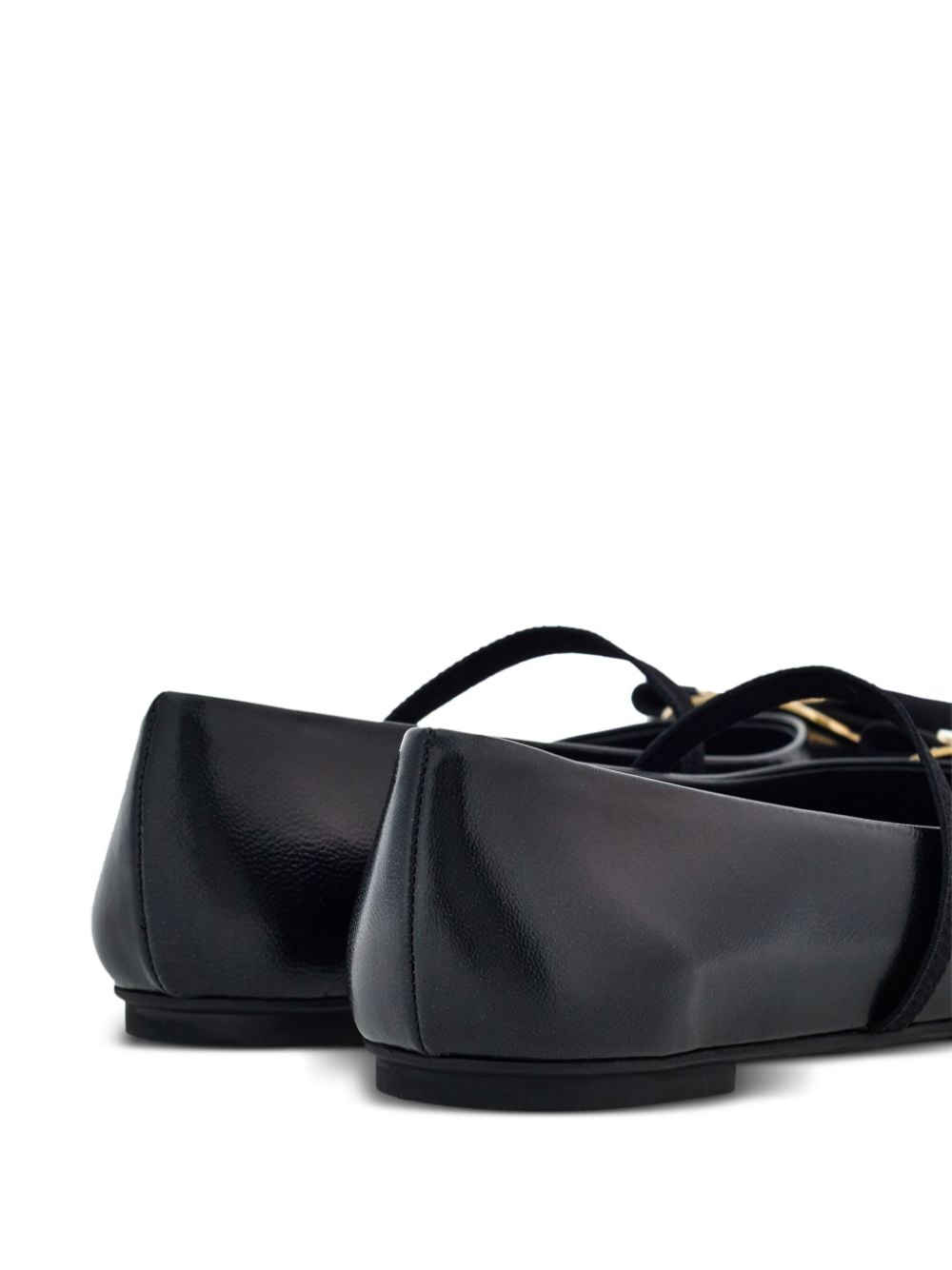 Ferragamo Vara Bow Ballet Flat Black