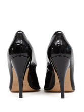 Maison Margiela Tabi 110mm Patent Leather Split-Toe Pumps Black