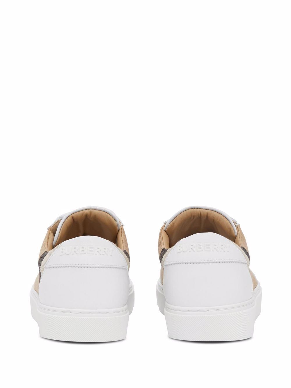 Burberry House Check Low-Top Sneakers White