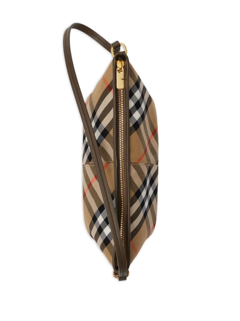 Burberry Baguette check shoulder Bag Beige