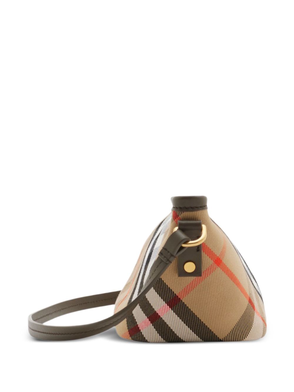 Burberry Baguette check shoulder Bag Beige