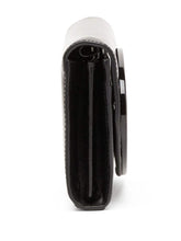 Diesel 1DR Leather Wallet Clutch Bag Black