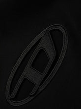 Diesel Cut-Out Cotton Mini Dress Black black