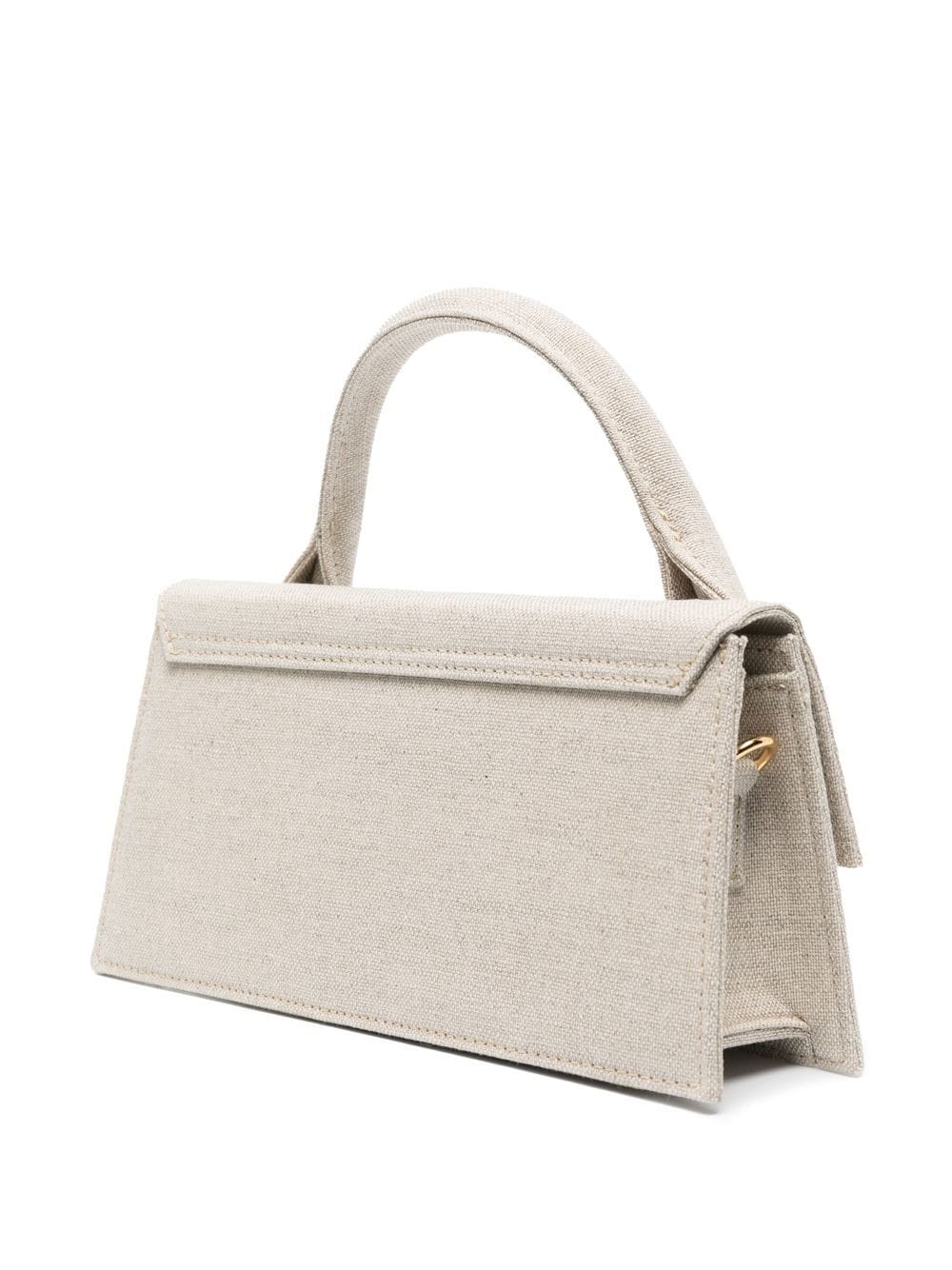JACQUEMUS The Chiquito Long Handag Light Beige
