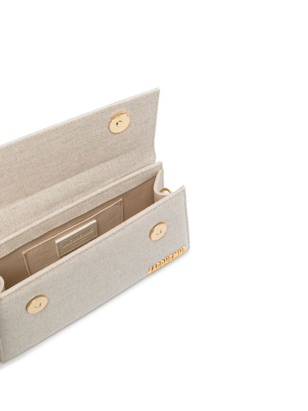 JACQUEMUS The Chiquito Long Handag Light Beige