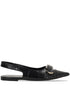 Givenchy Voyou Slingback Ballets Black