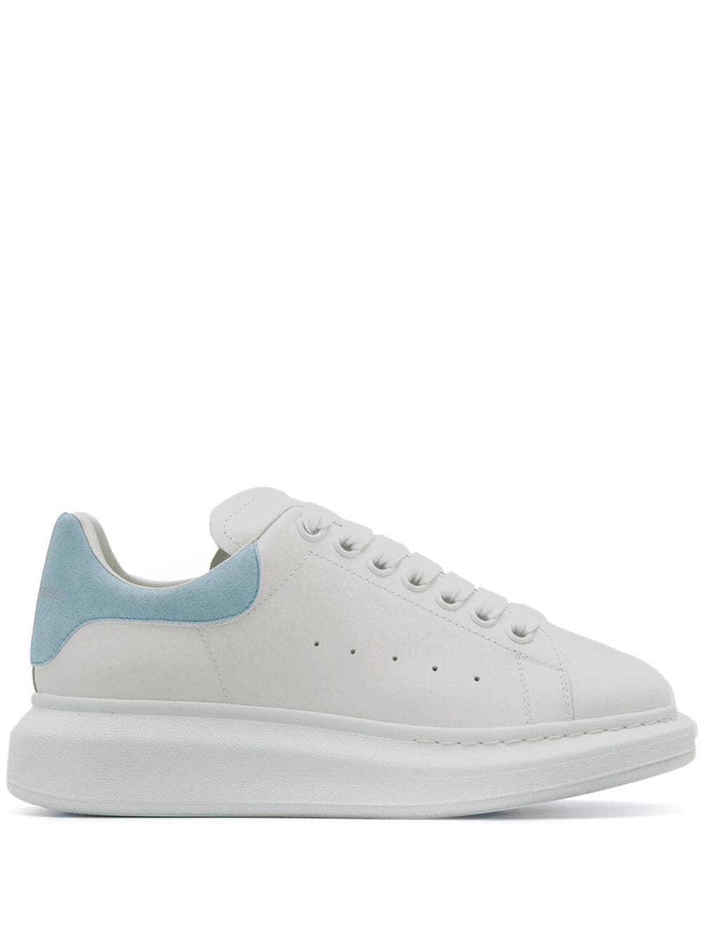 Alexander McQueen Oversized Low-Top Sneakers Clear Blue
