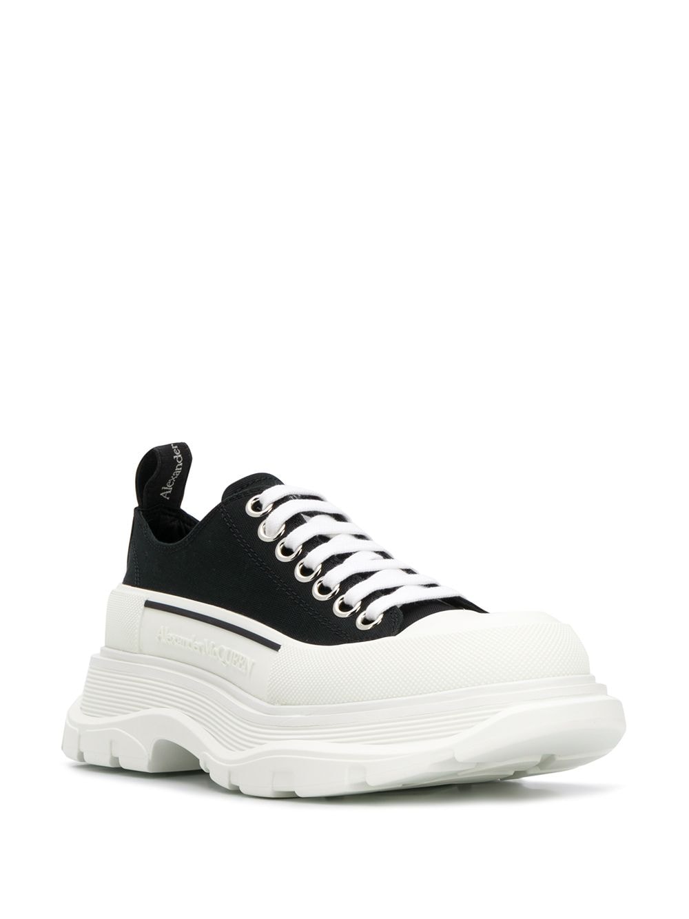 Alexander McQueen Tread Slick Sneakers Black