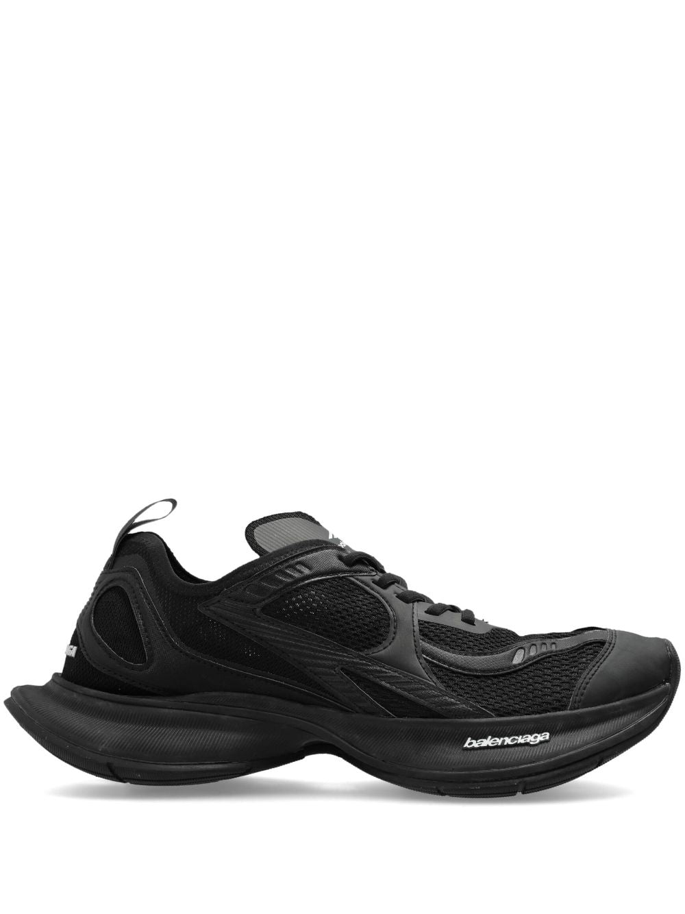 Balenciaga Circuit Chunky-Sole Logo-Print Sneakers Black black