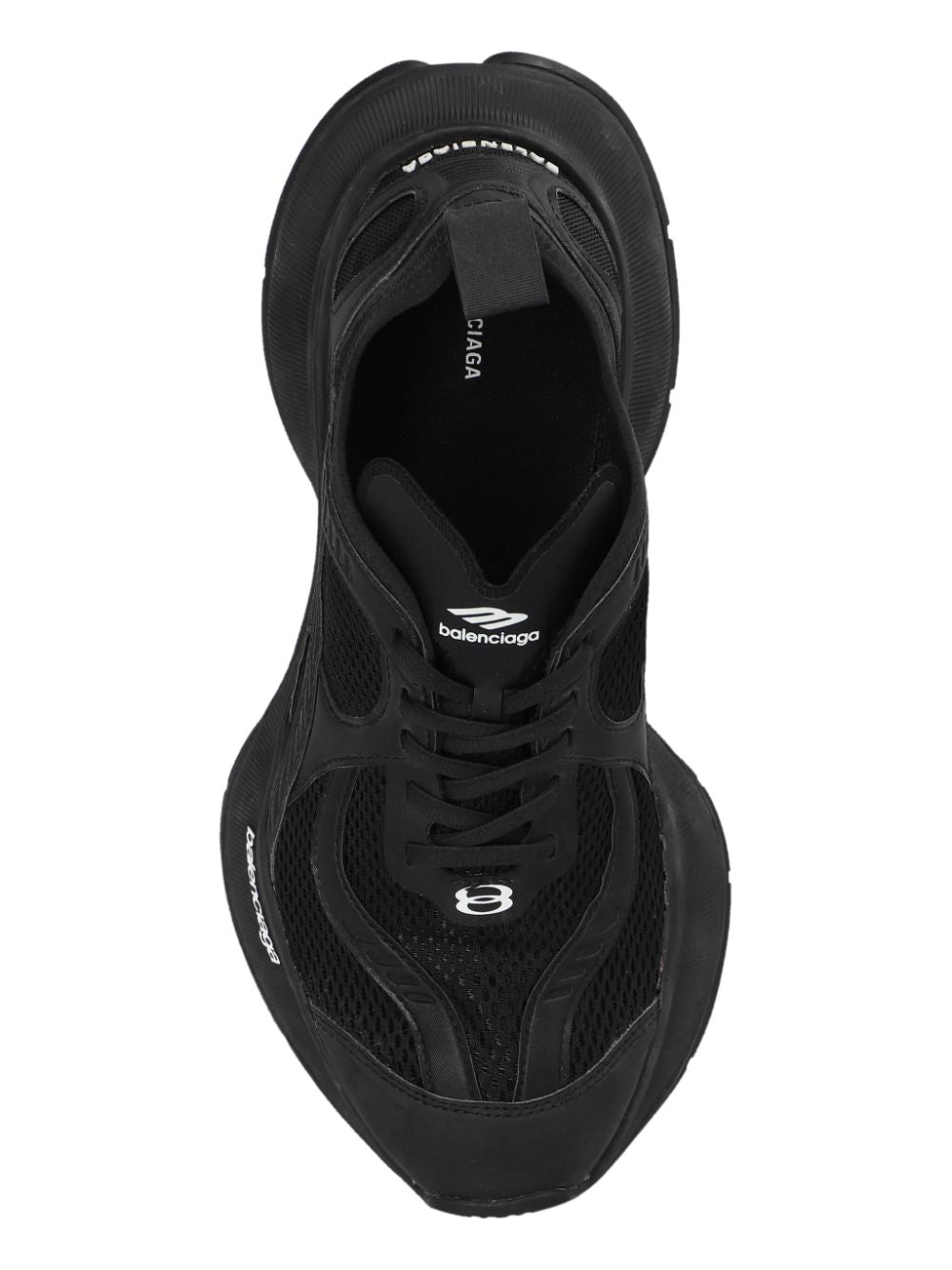Balenciaga Circuit Chunky-Sole Logo-Print Sneakers Black black