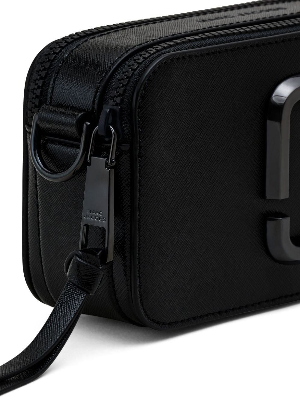 Marc Jacobs The Snapshot Saffiano Leather Camera Bag Black