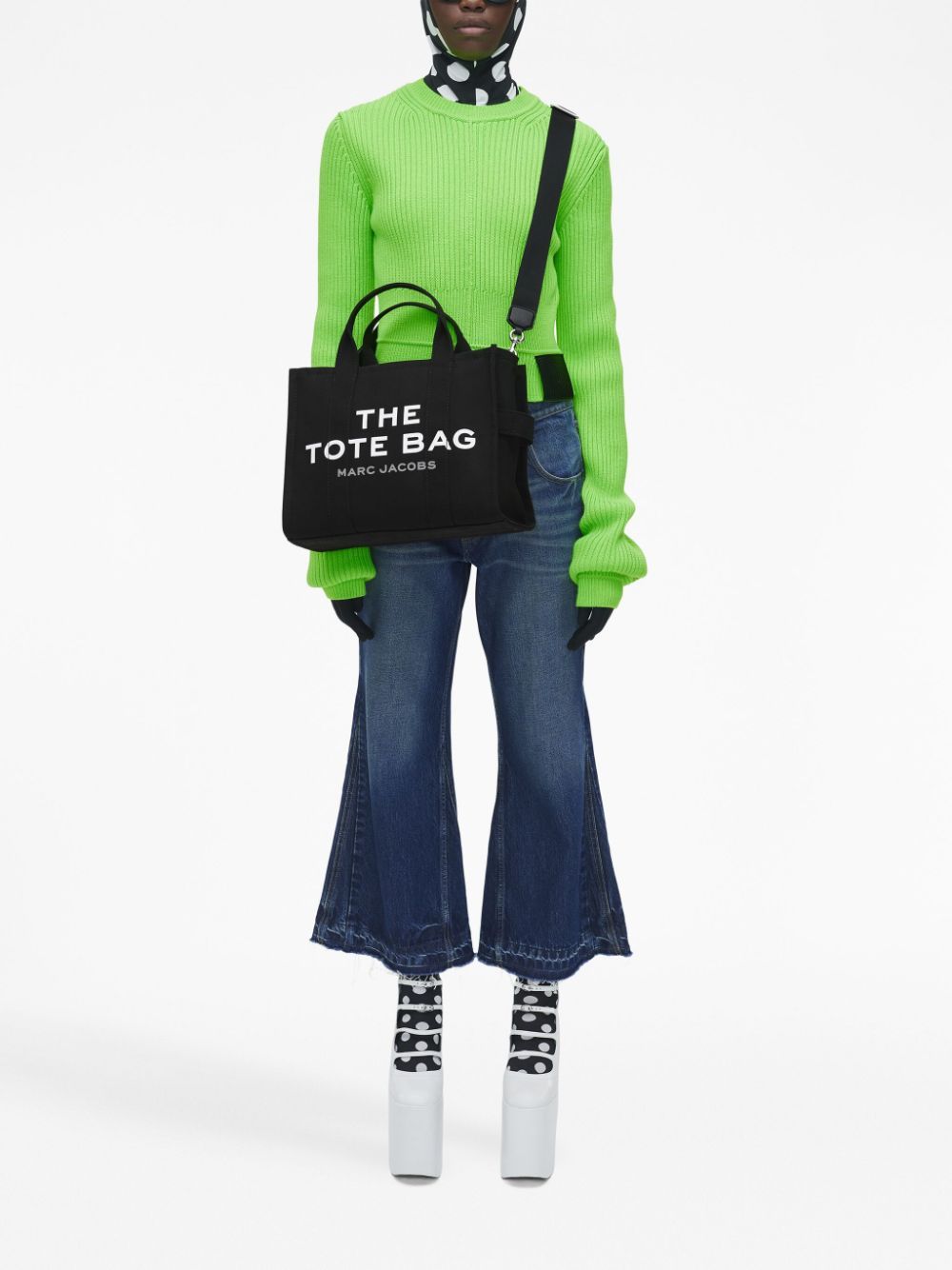 Marc Jacobs Medium Canvas Tote Bag Black