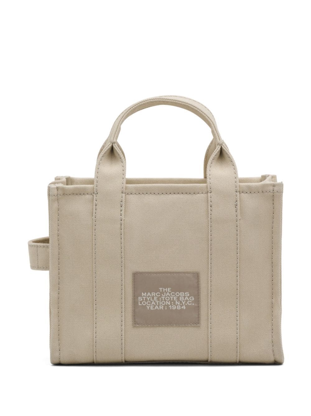Marc Jacobs Small Canvas Tote Bag Beige