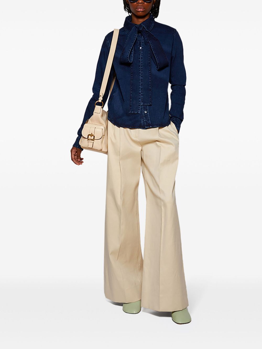 Chloé Camera Shoulder Bag Beige