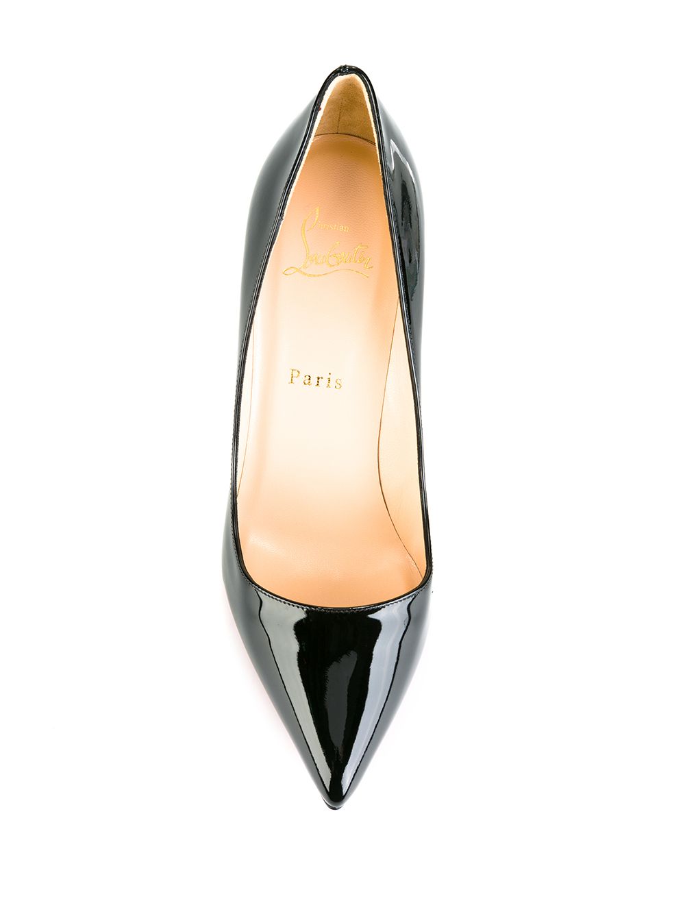 Christian Louboutin Pigalle 100mm Leather Pumps Black
