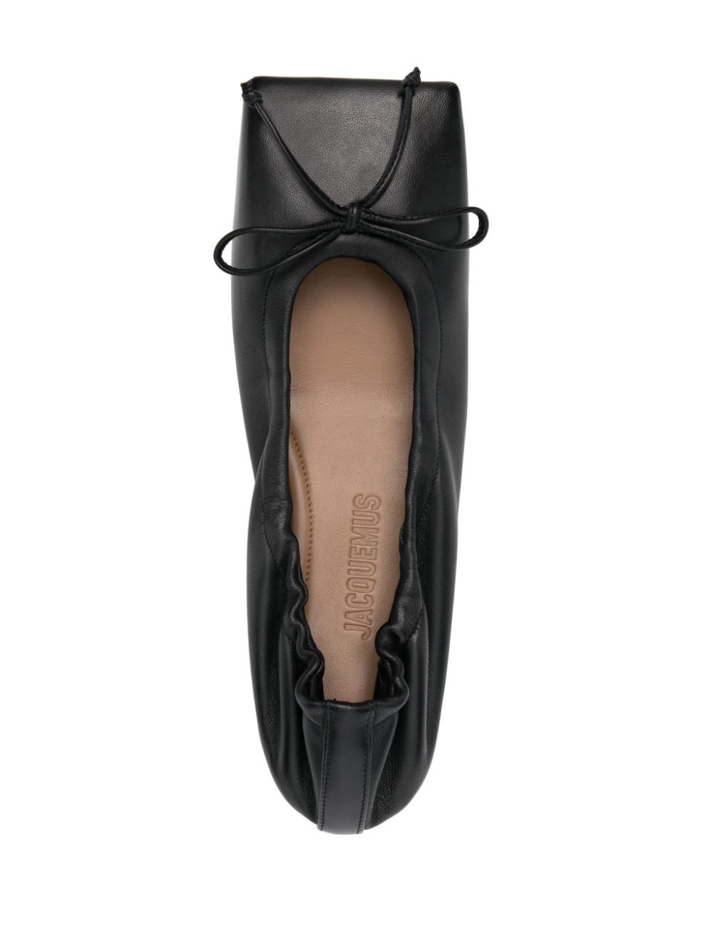 JACQUEMUS The Ballet Flats Black