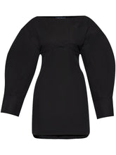 JACQUEMUS The Casaco Shirt Dress Black