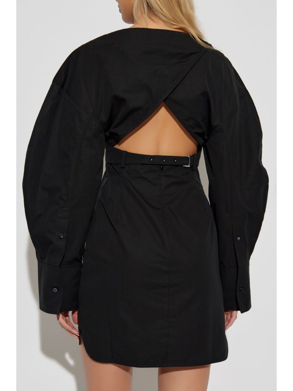 JACQUEMUS The Casaco Shirt Dress Black