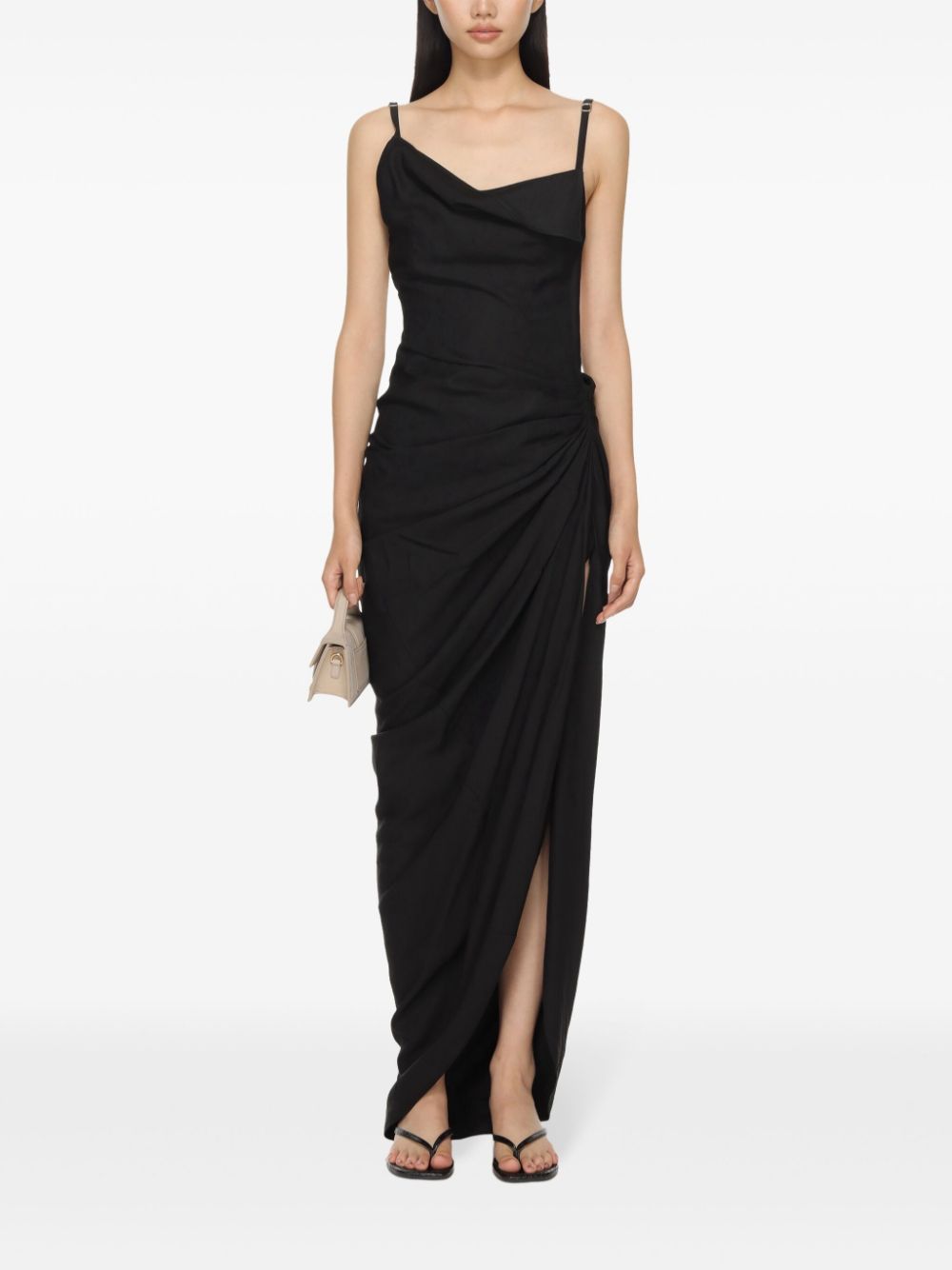 JACQUEMUS Saudade Maxi Dress Black
