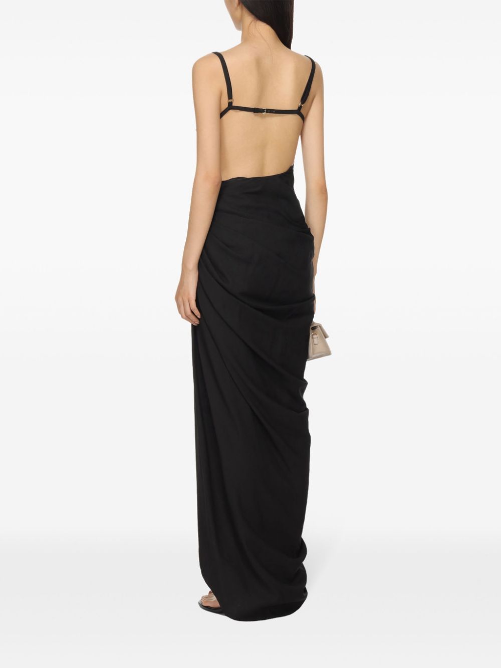 JACQUEMUS Saudade Maxi Dress Black