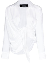 JACQUEMUS The Bahia Shirt White