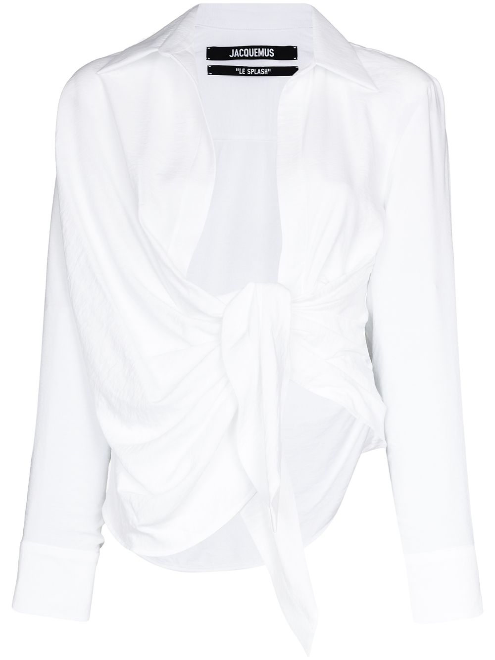 JACQUEMUS The Bahia Shirt White