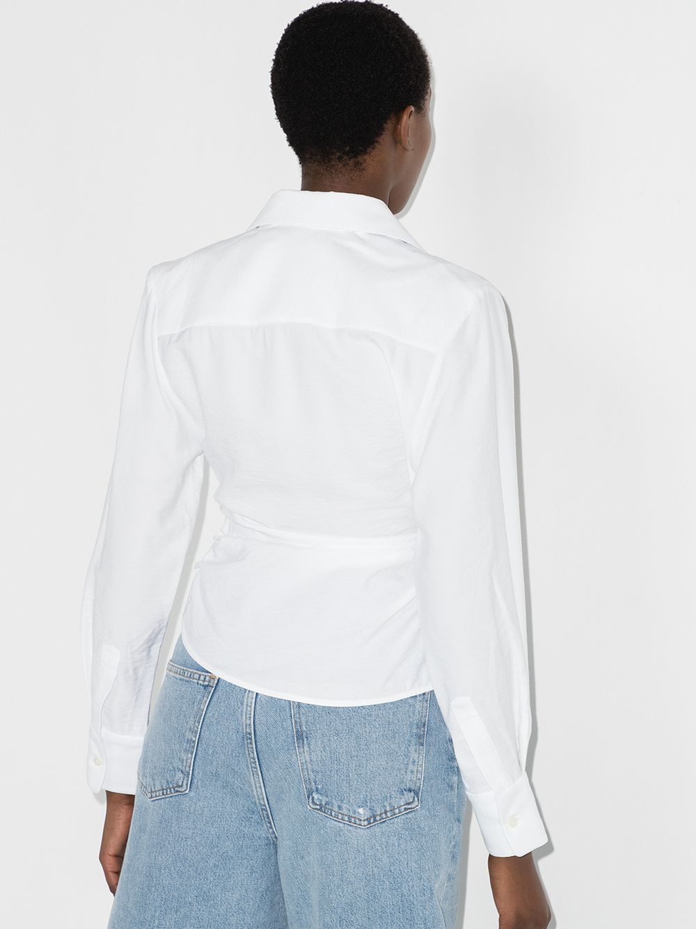 JACQUEMUS The Bahia Shirt White