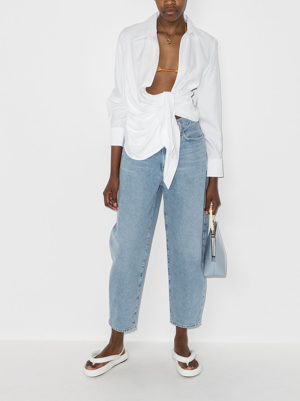 JACQUEMUS The Bahia Shirt White