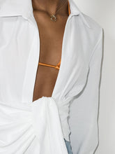 JACQUEMUS The Bahia Shirt White