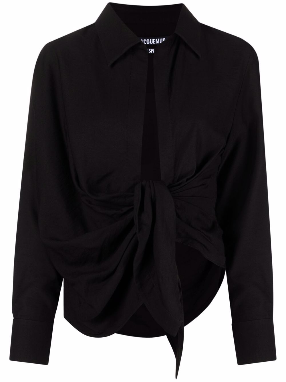 JACQUEMUS The Bahia Shirt Black