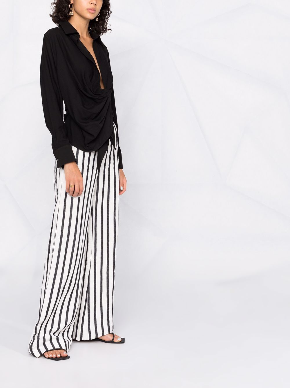 JACQUEMUS The Bahia Shirt Black