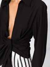 JACQUEMUS The Bahia Shirt Black