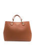 Emporio Armani MyEA Large Tote Bag Brown