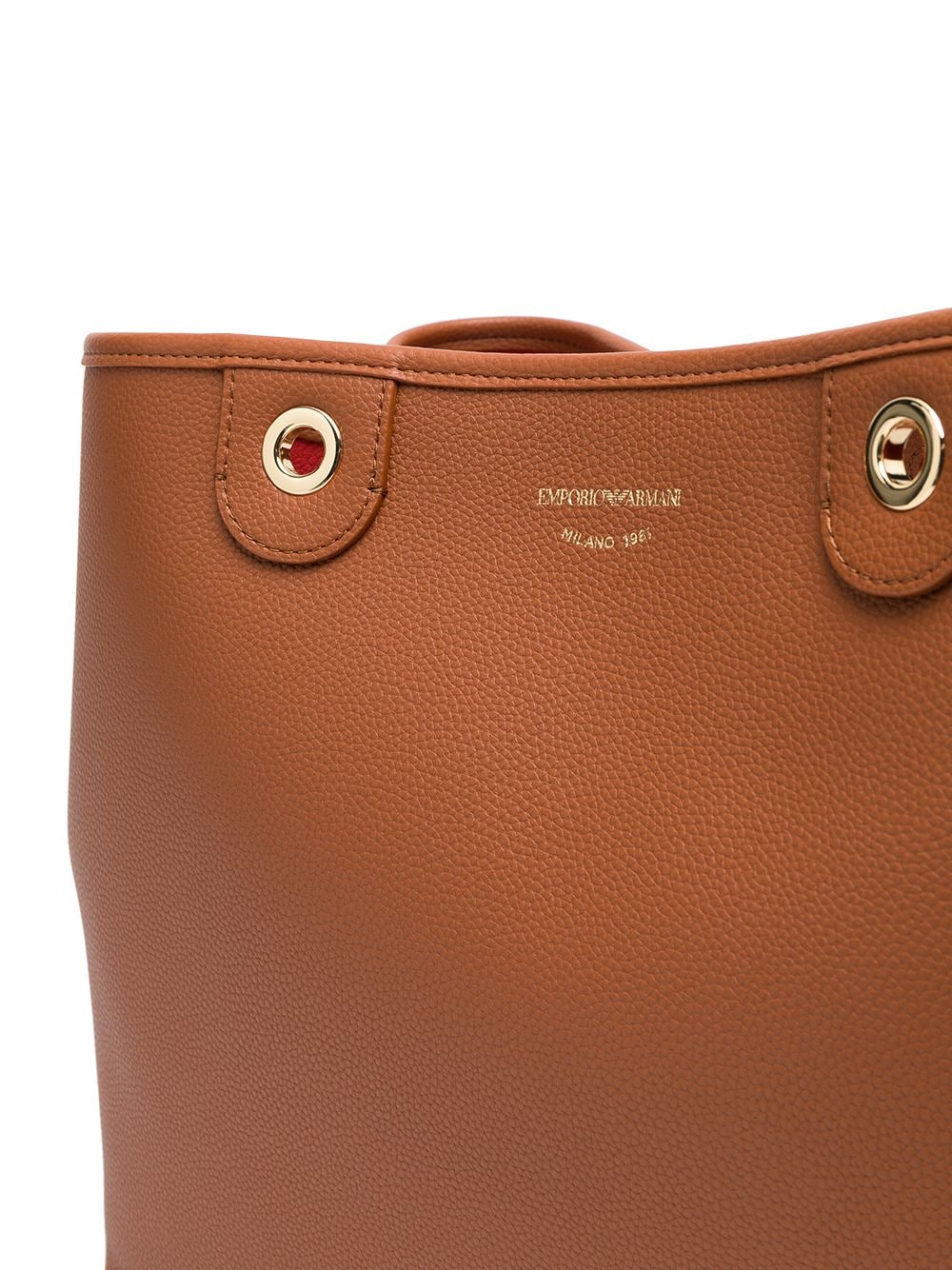 Emporio Armani MyEA Large Tote Bag Brown