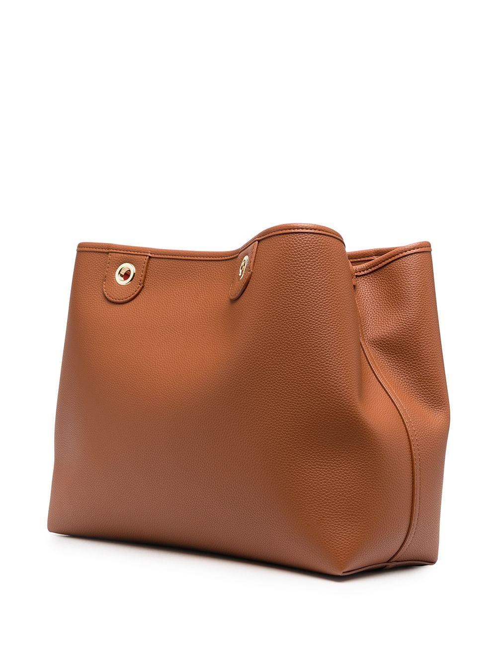 Emporio Armani MyEA Large Tote Bag Brown